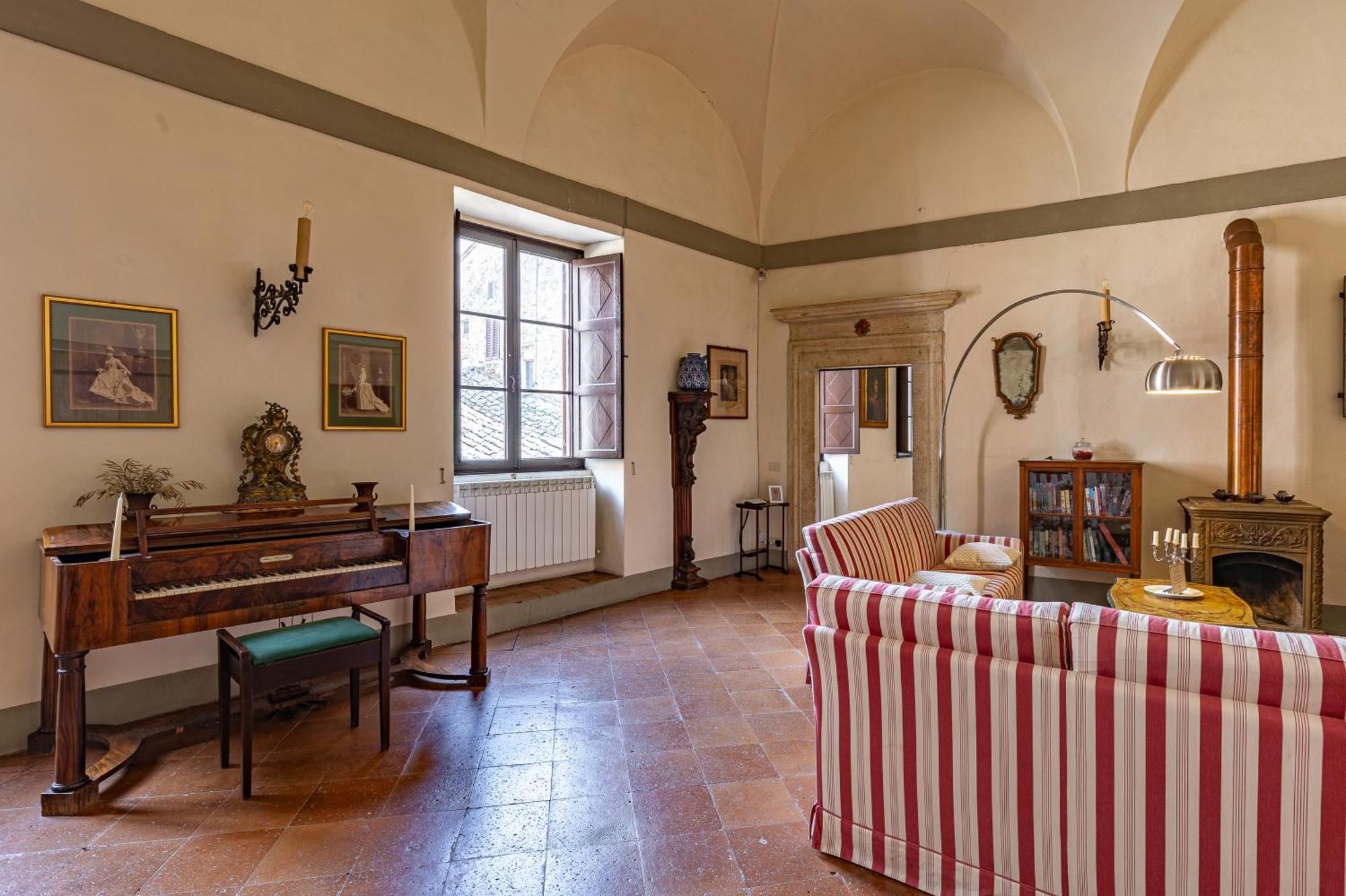 Ferienwohnung Palazzo Costanti - A 8 Minuti Dalle Terme San Quirico dʼOrcia Exterior foto
