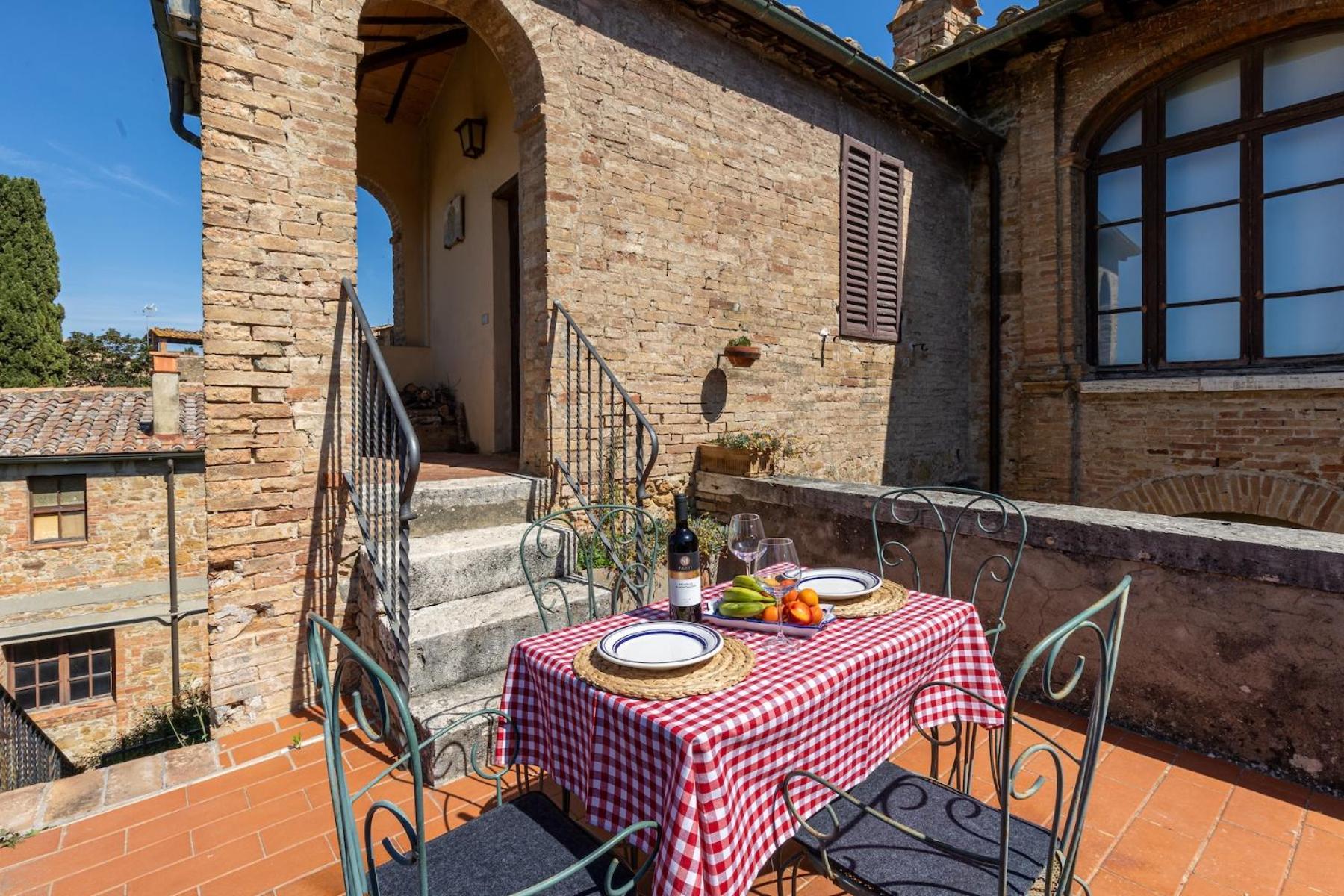 Ferienwohnung Palazzo Costanti - A 8 Minuti Dalle Terme San Quirico dʼOrcia Exterior foto