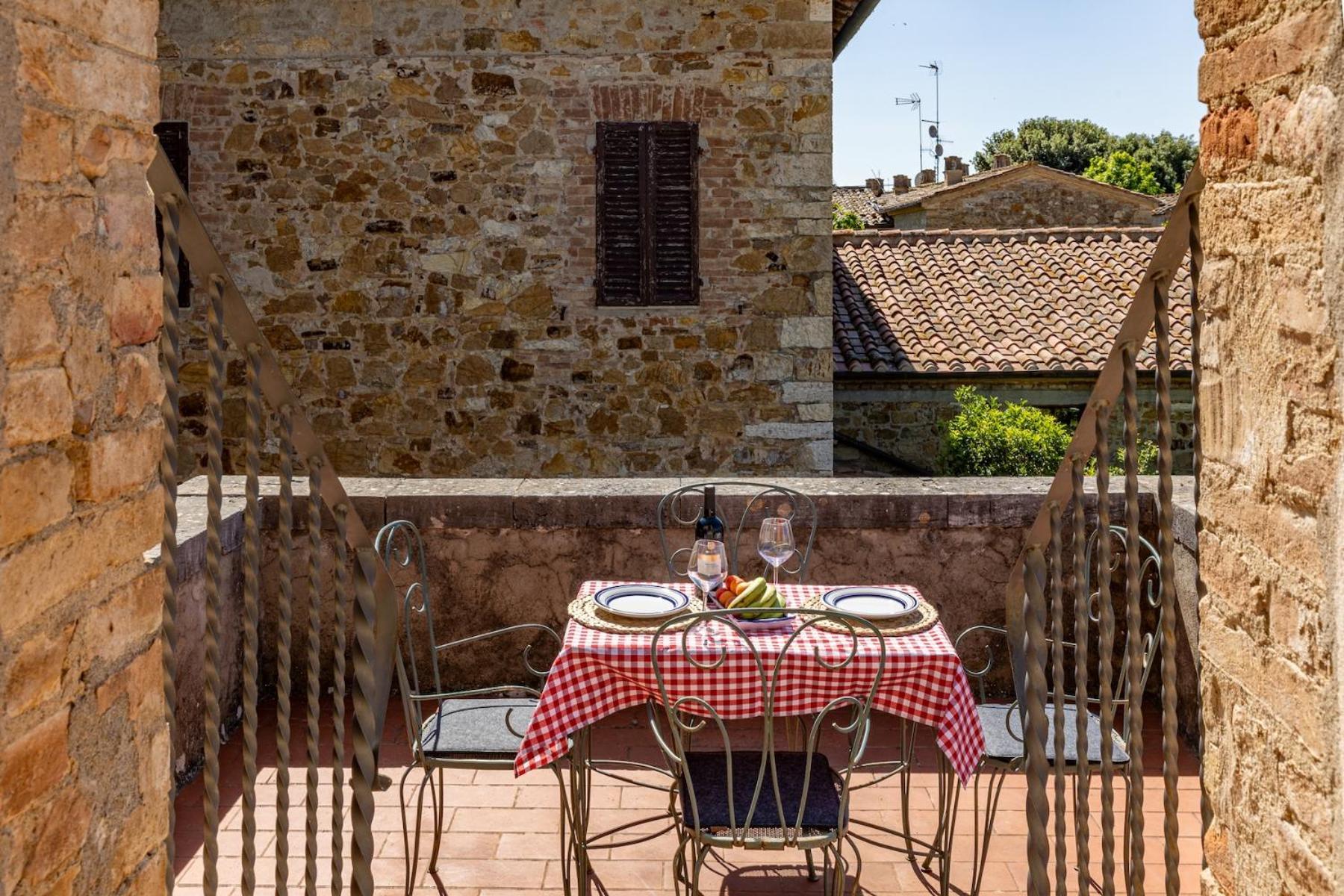 Ferienwohnung Palazzo Costanti - A 8 Minuti Dalle Terme San Quirico dʼOrcia Exterior foto